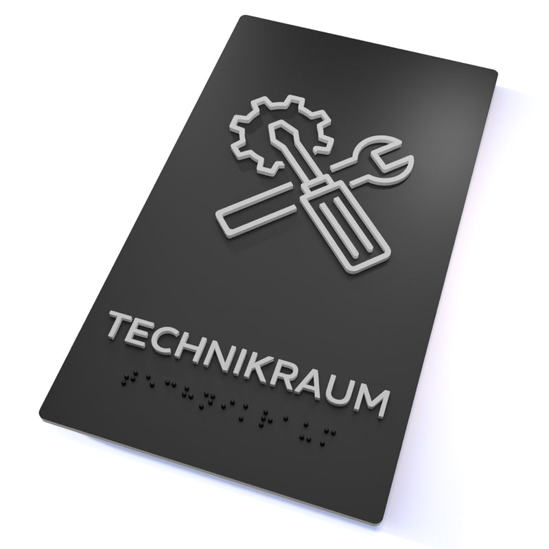 German / frosted black / Mechanical Room 2