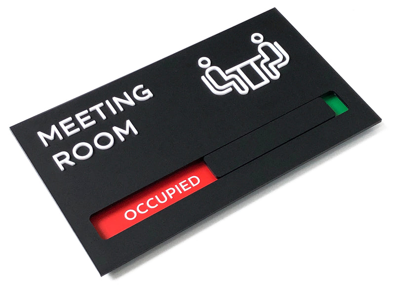 English / frosted black / Meeting Room