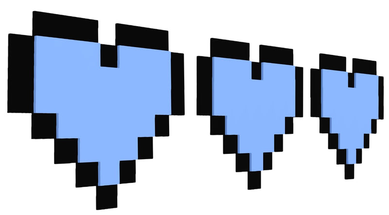 3 Blue Hearts