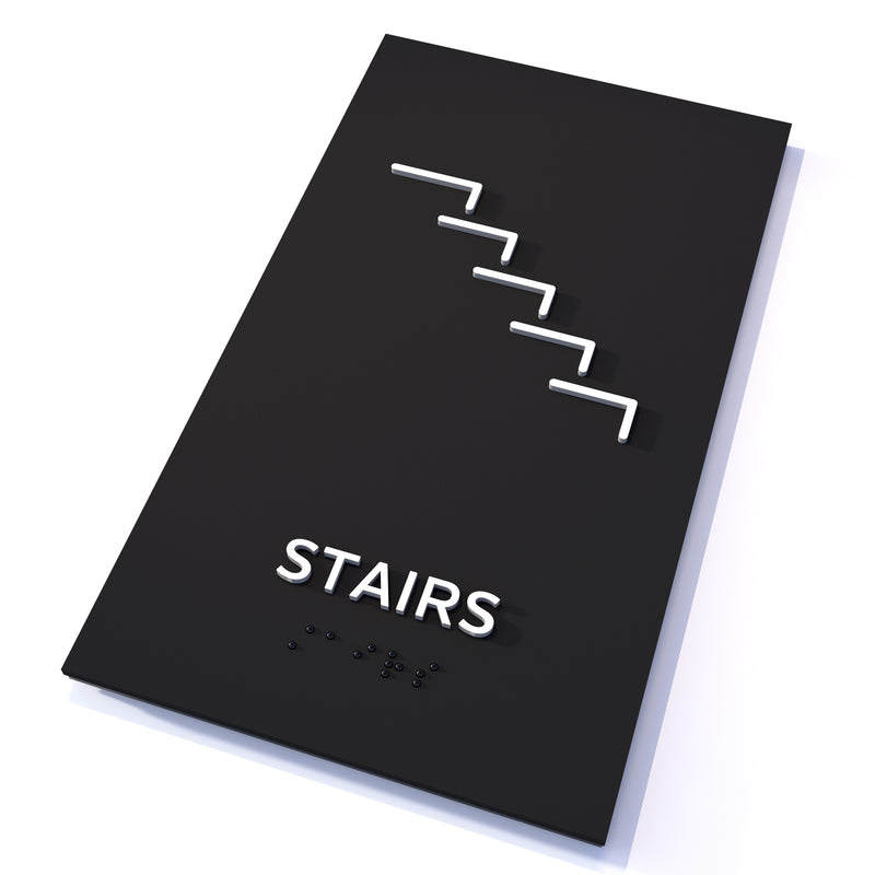 English / frosted black / Stairs