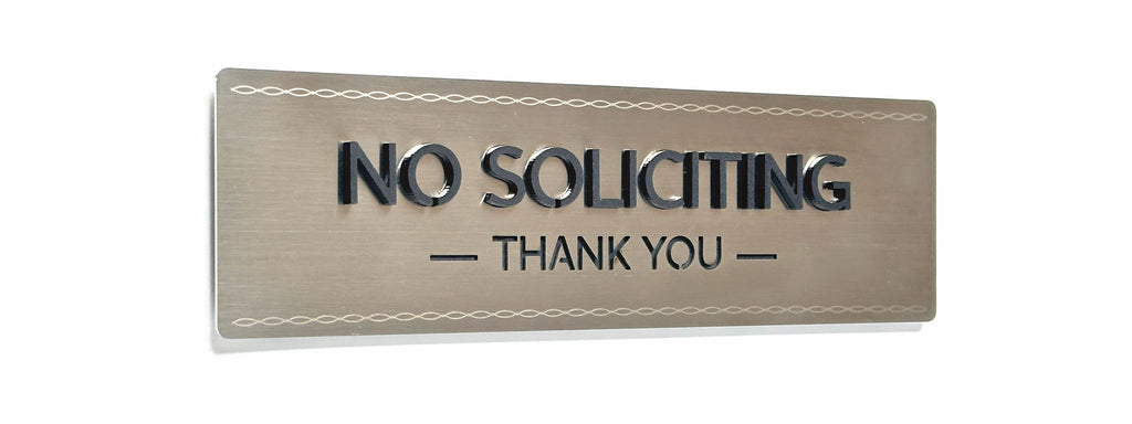 No Soliciting