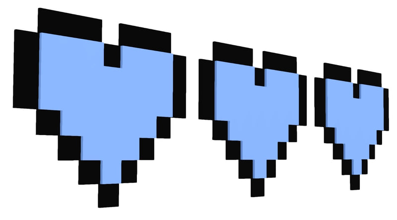 3 Blue Hearts