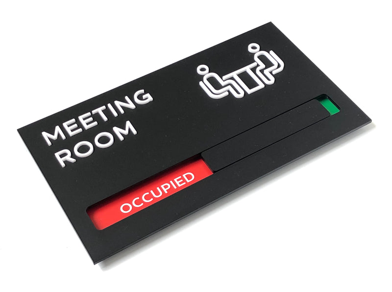English / frosted black / Meeting Room