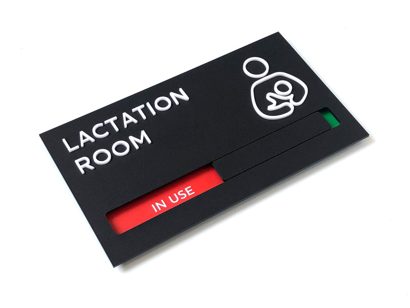 English / frosted black / Lactation Room