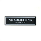 No Soliciting