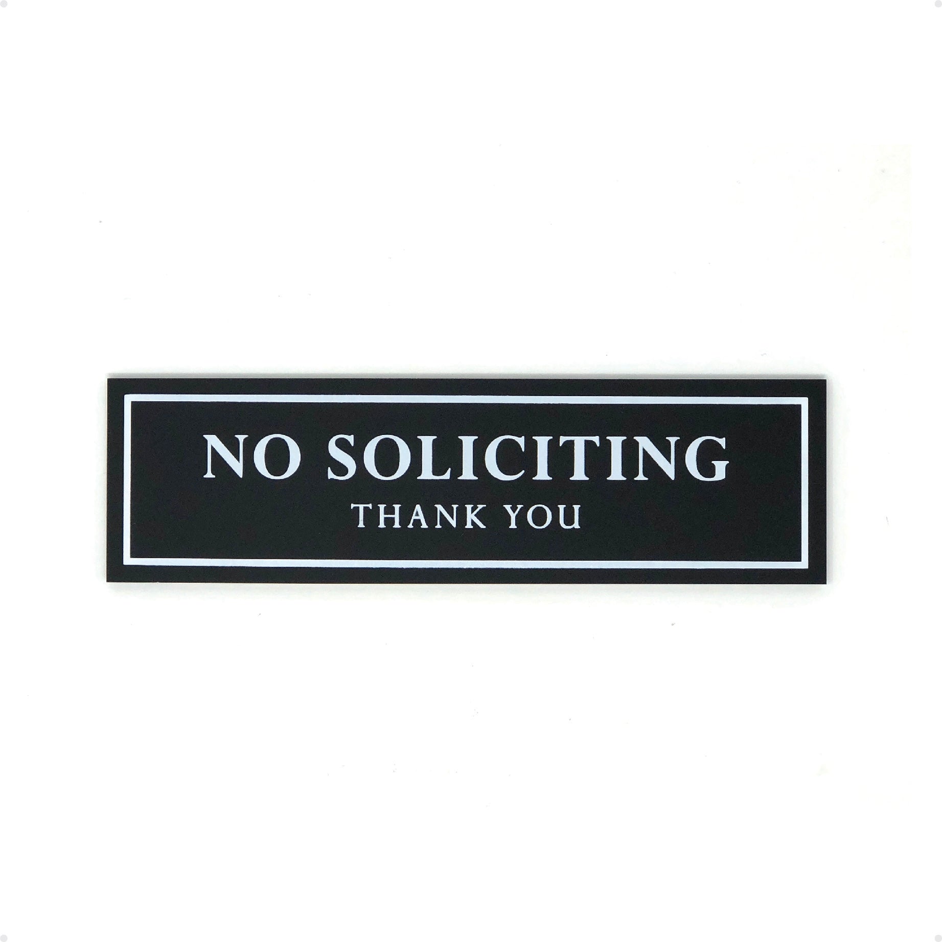 No Soliciting