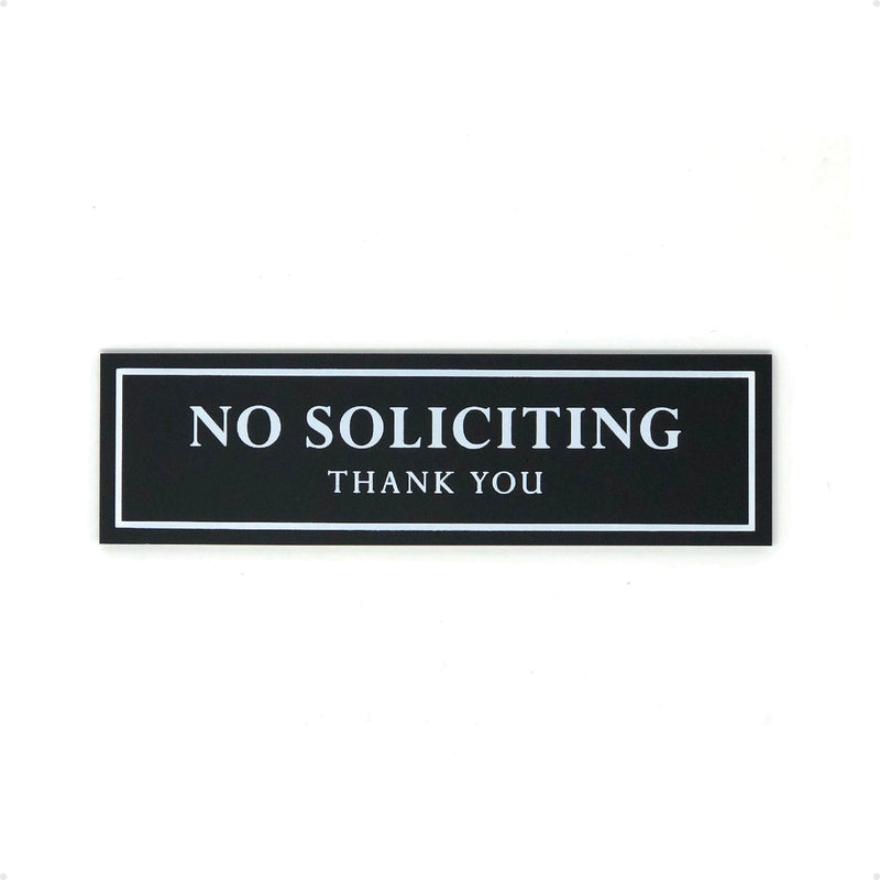 No Soliciting