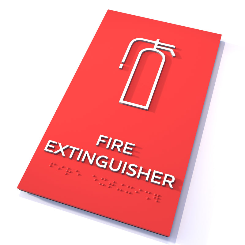 English / Red / Fire Extinguisher