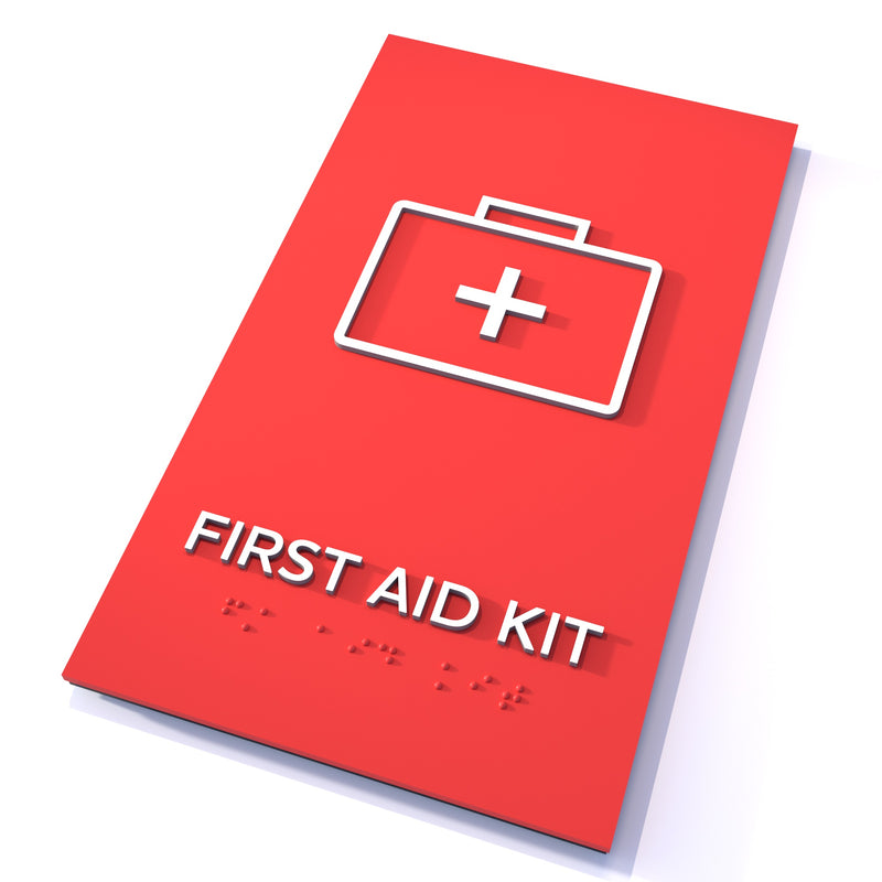 English / Red / First Aid Kit