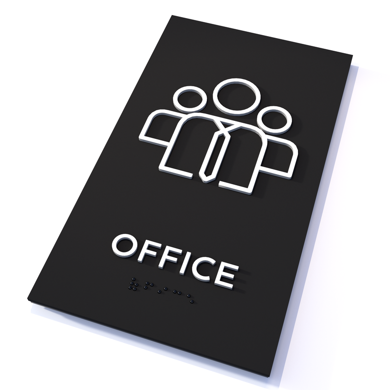 English / frosted black / Office